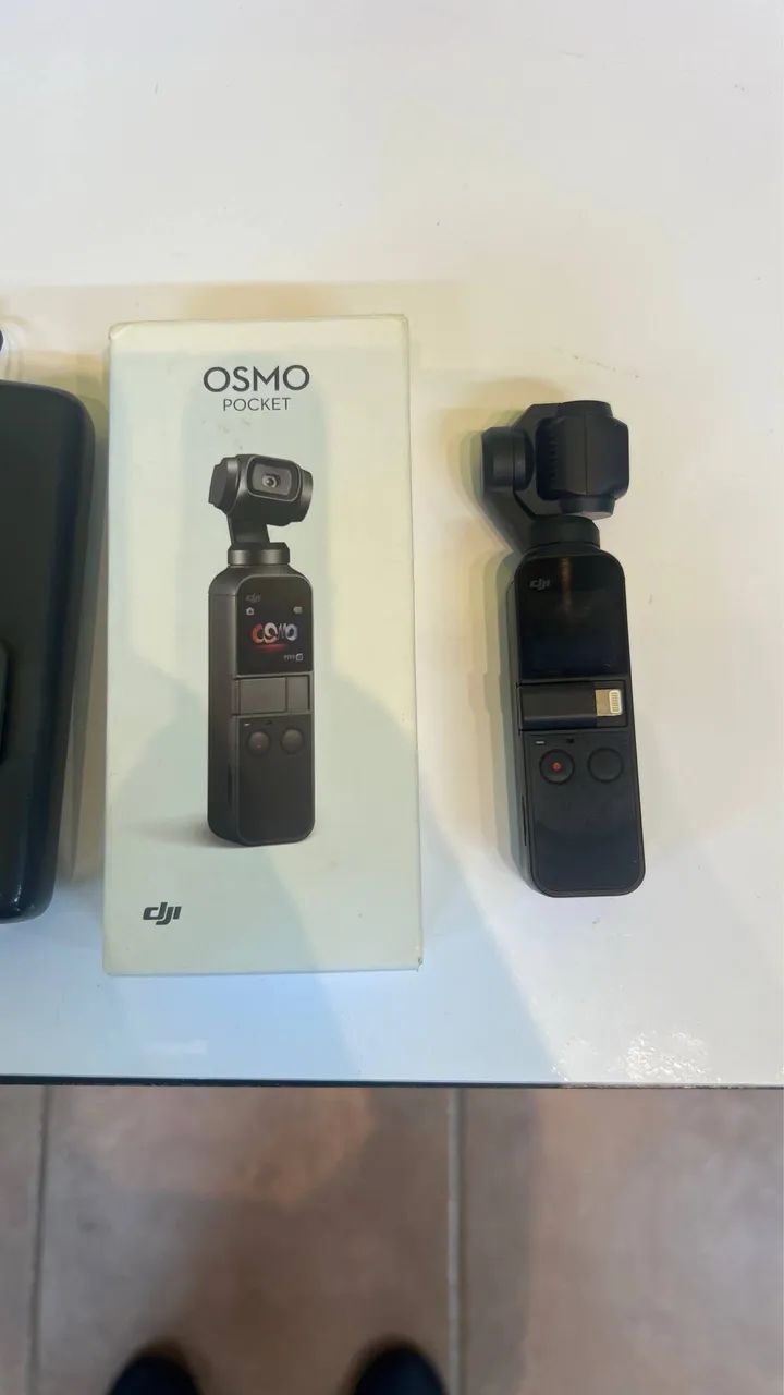 Dji Osmo Pocket 4k Câmera Portátil Estabilizada 3 Eixo Preta