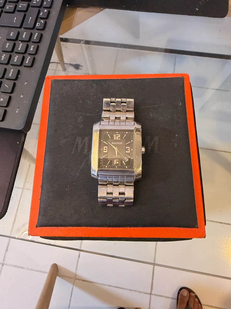 Relógio Magnum Prata Extra - Foto 3