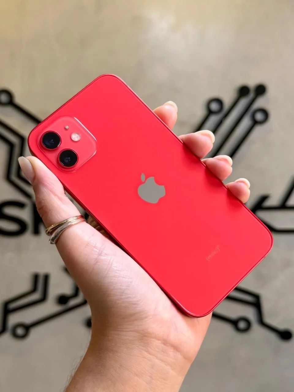 iPhone 12 Red 64GB (Nota e 3 meses de garantia) - Celulares e