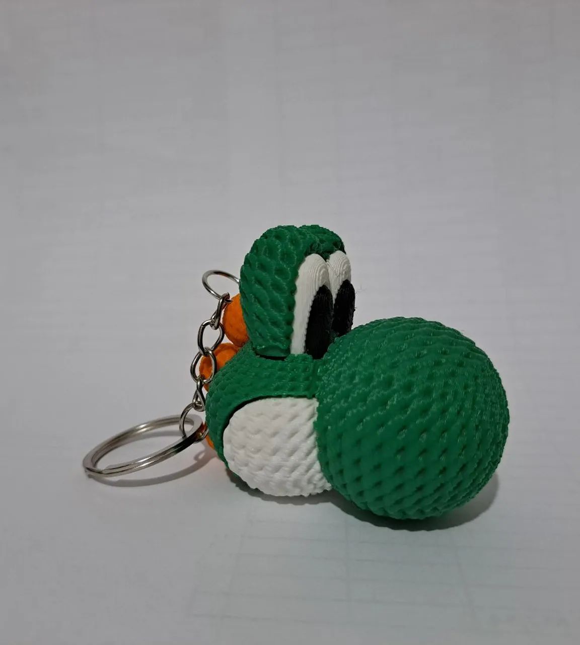 Chaveiro inspirado Yoshi impressão 3D 