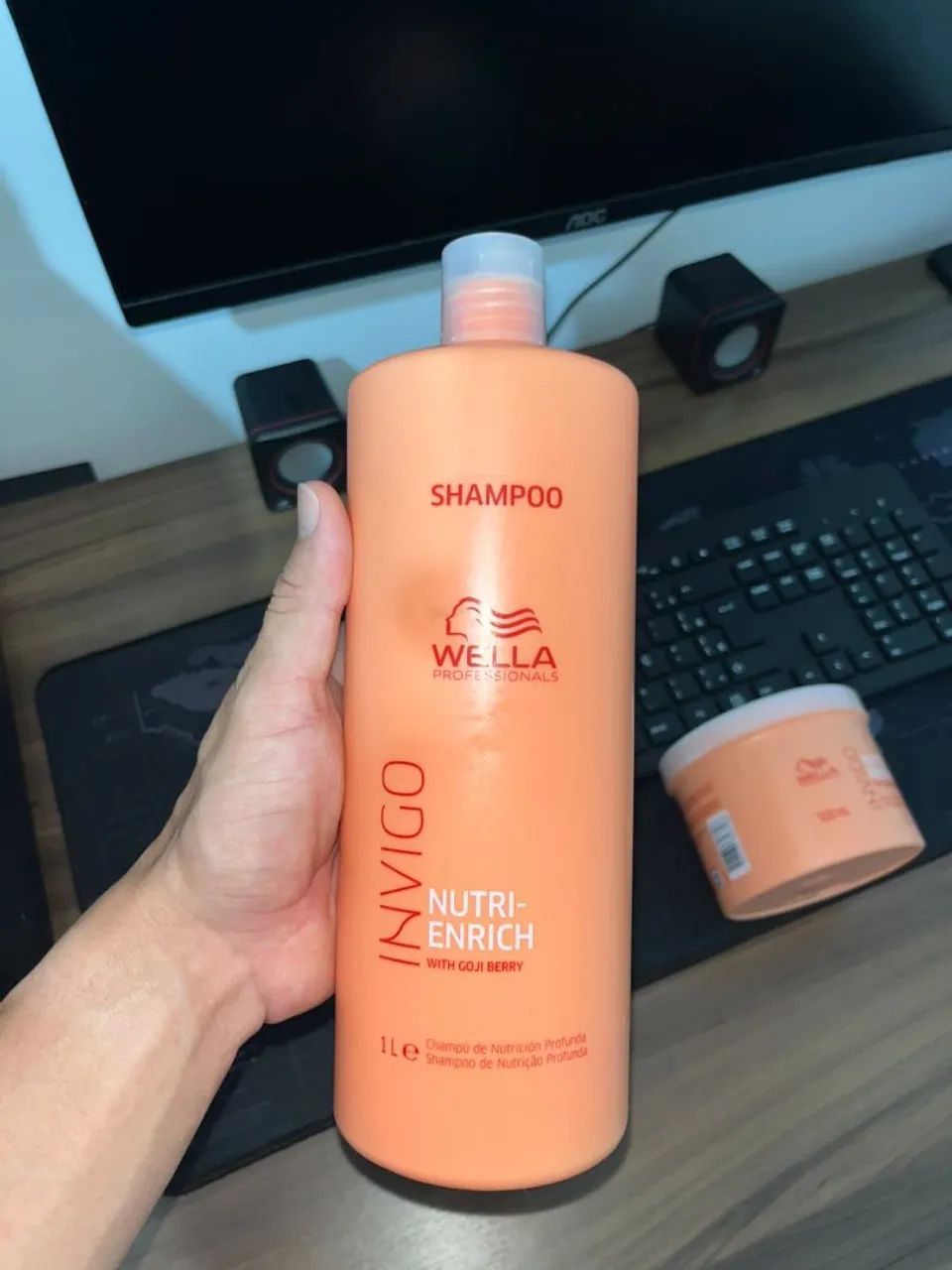 KIT WELLA SHAMPOO E MÁSCARA  - Foto 2
