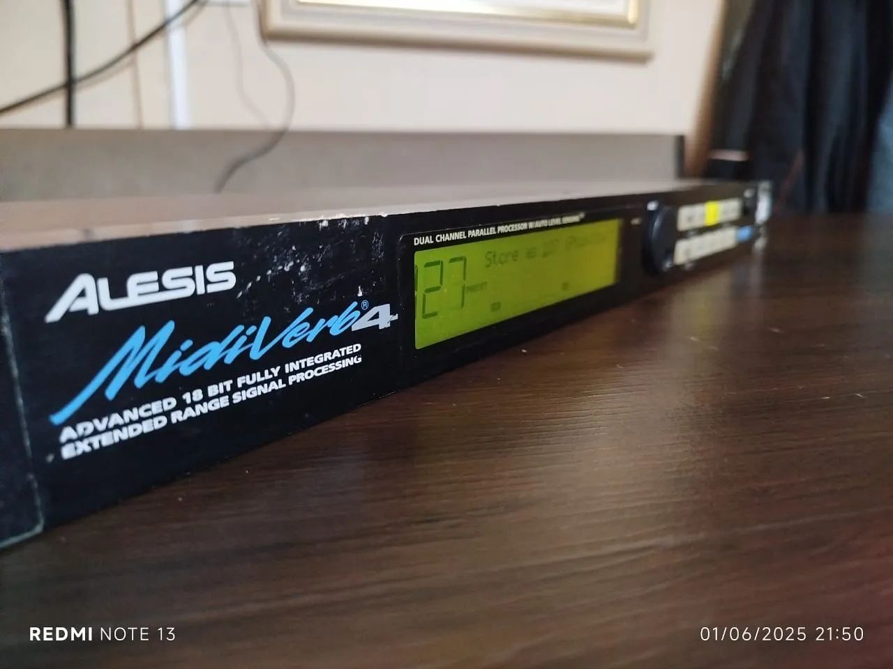 Efeito Alesis Midiverb 4 Original  - Foto 5