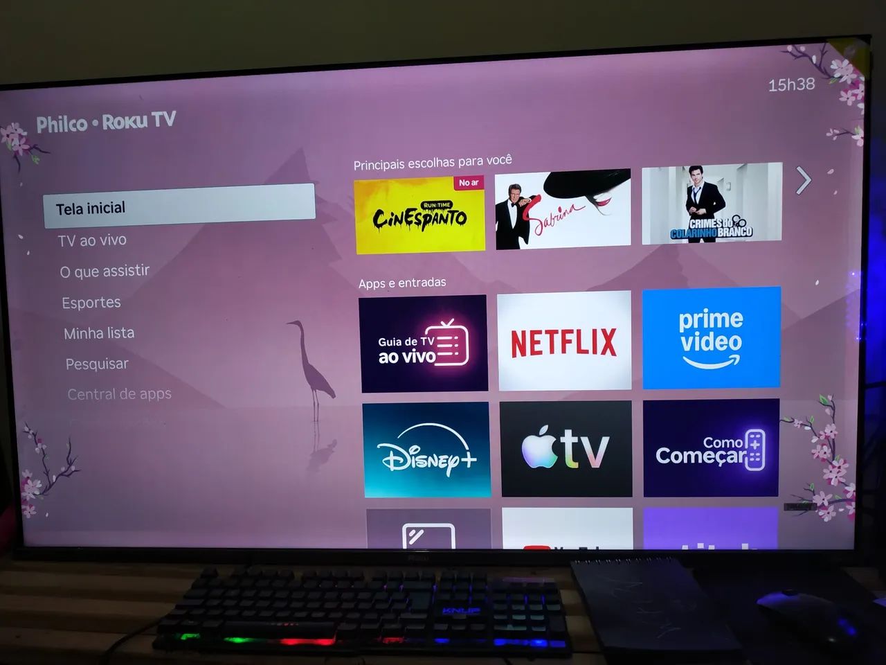 Smartv Roku 50 polegadas 4k  - Foto 2