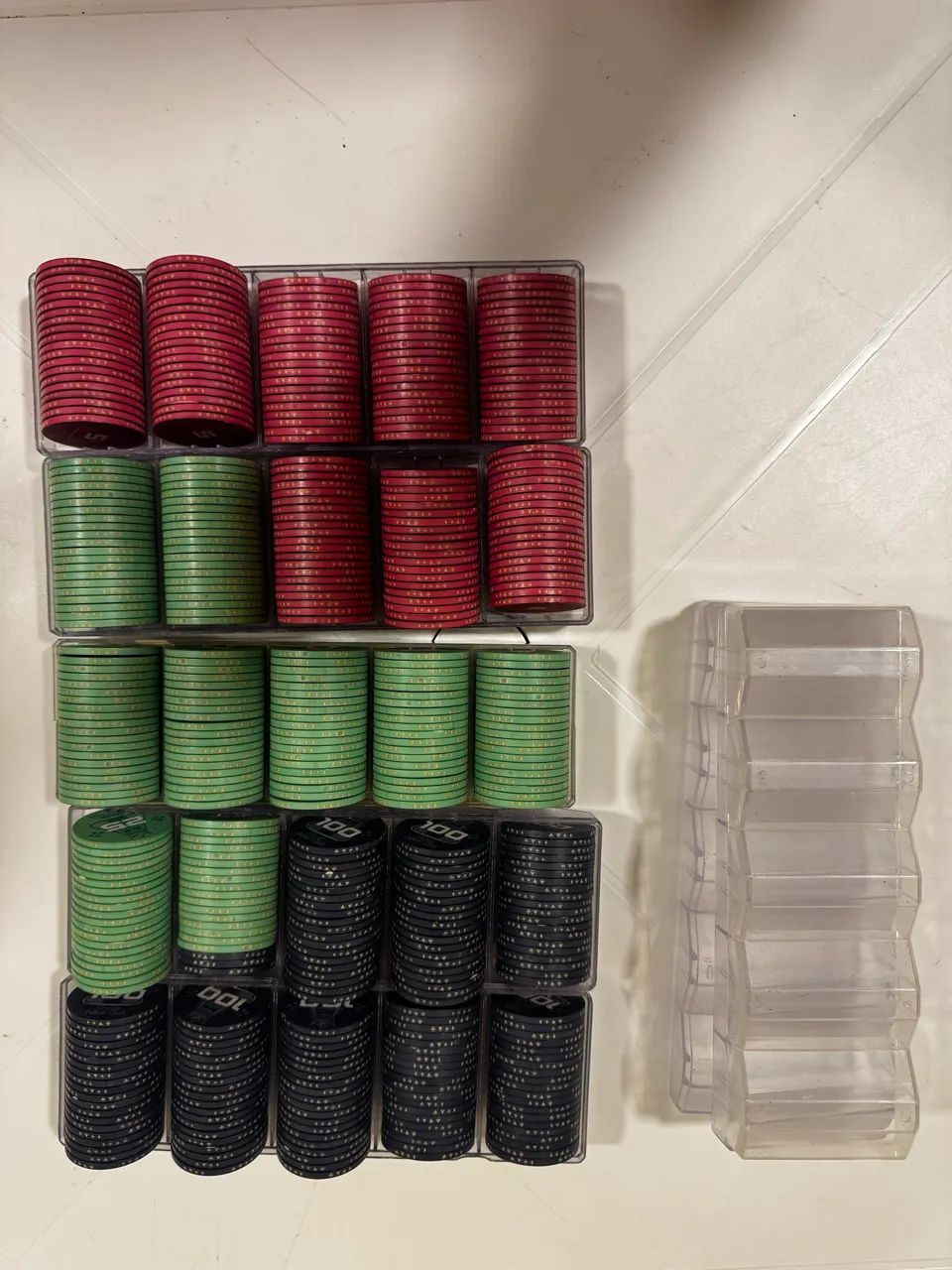 Fichas de poker originais  - Foto 5