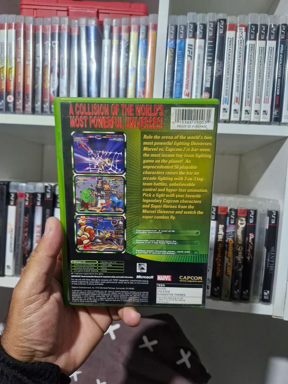 Marvel vs capcom 2 x box clássico original  - Foto 2