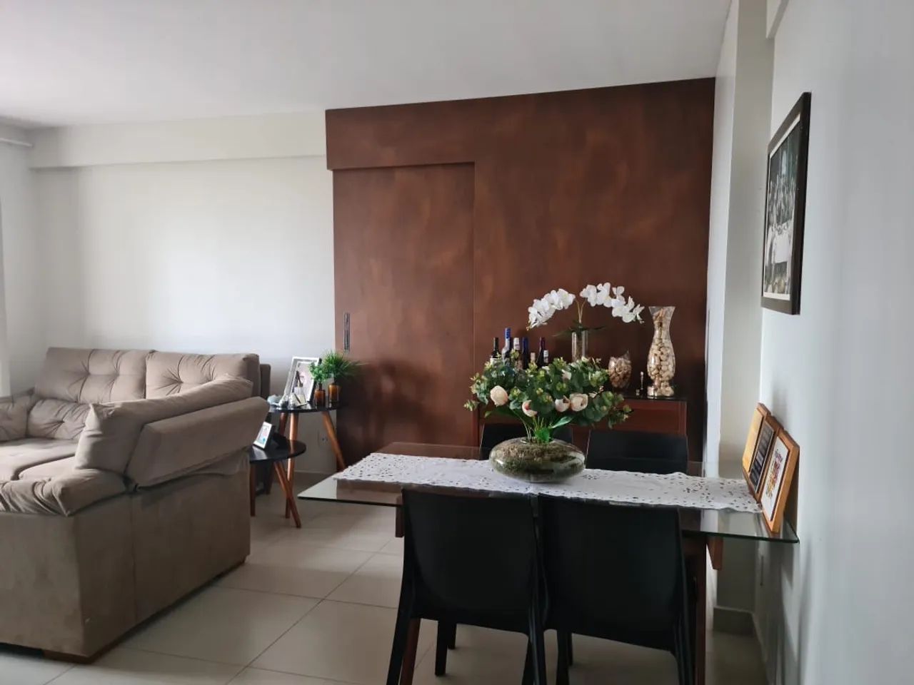 Alugo quadra residence com mobília completa 2/4 com suíte 2 vagas só chegar e morar - Foto 4