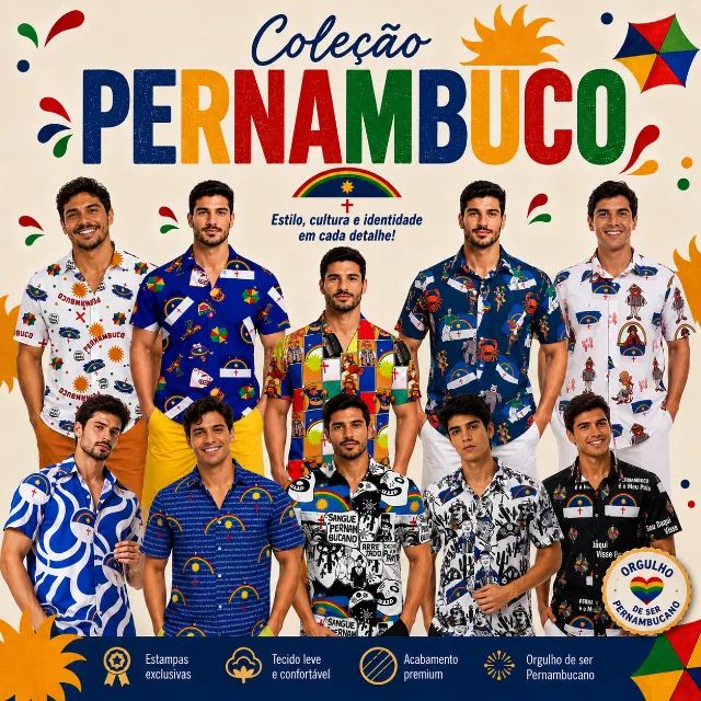 Camisa Estampa Pernambuco
