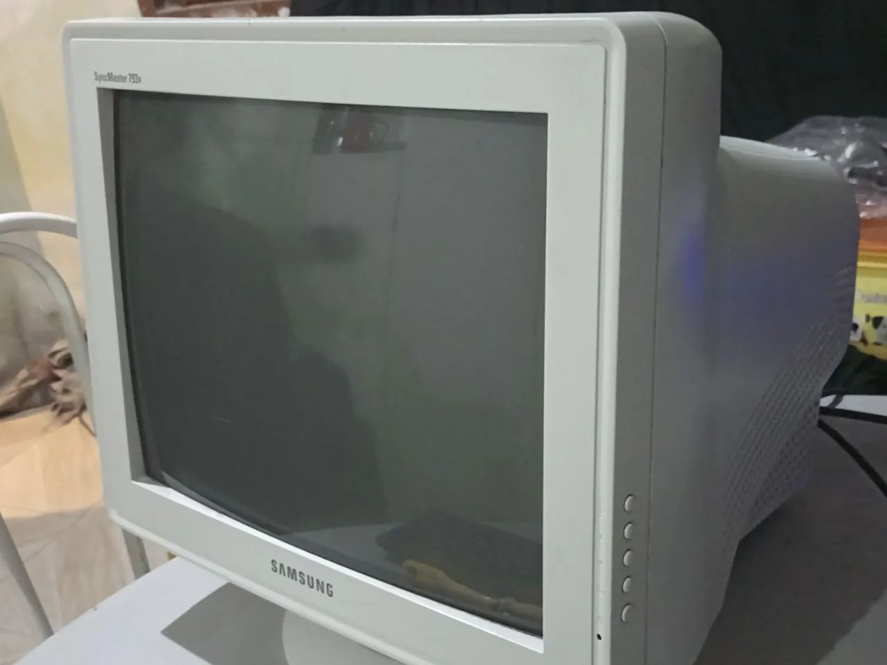 Monitor CRT Sansung 17 polegadas branco, - Foto 2