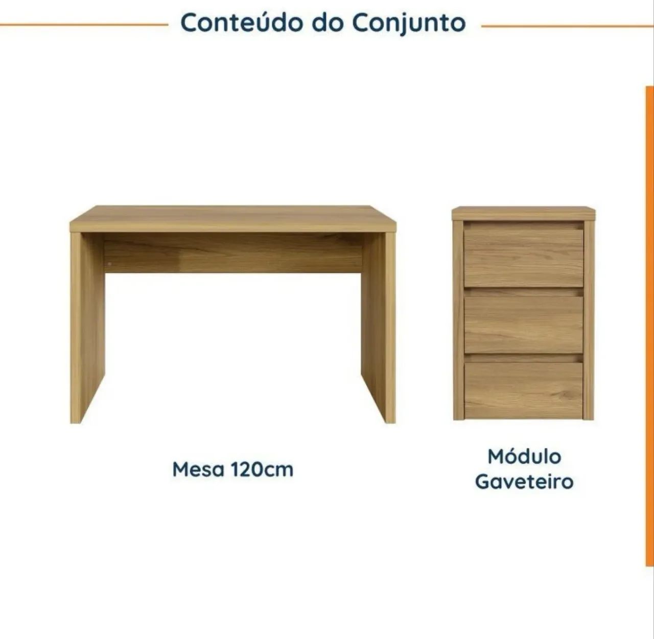 Mesa de escritório  - Foto 3