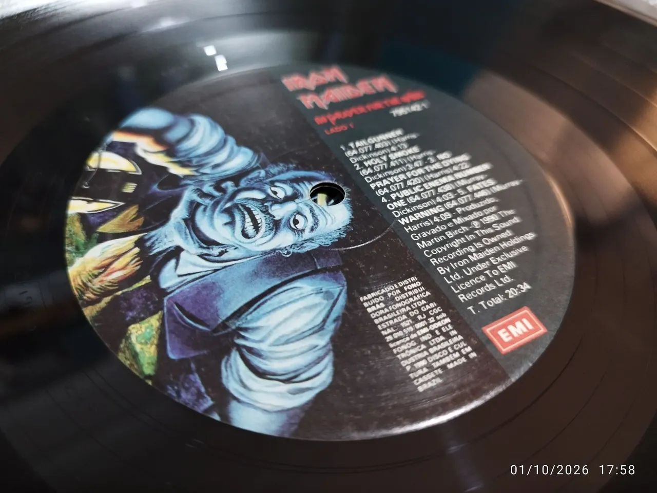 LP Iron Maiden  - Foto 4
