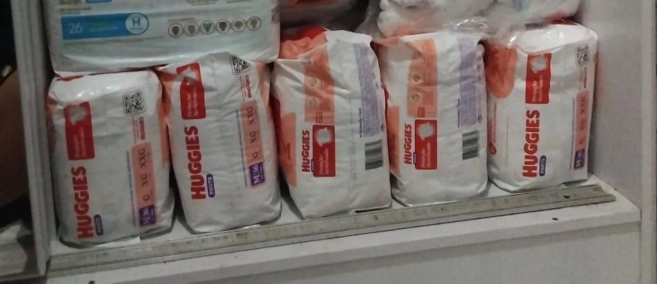 Fralda Huggies M - 1pct:  $45,00 - Foto 2