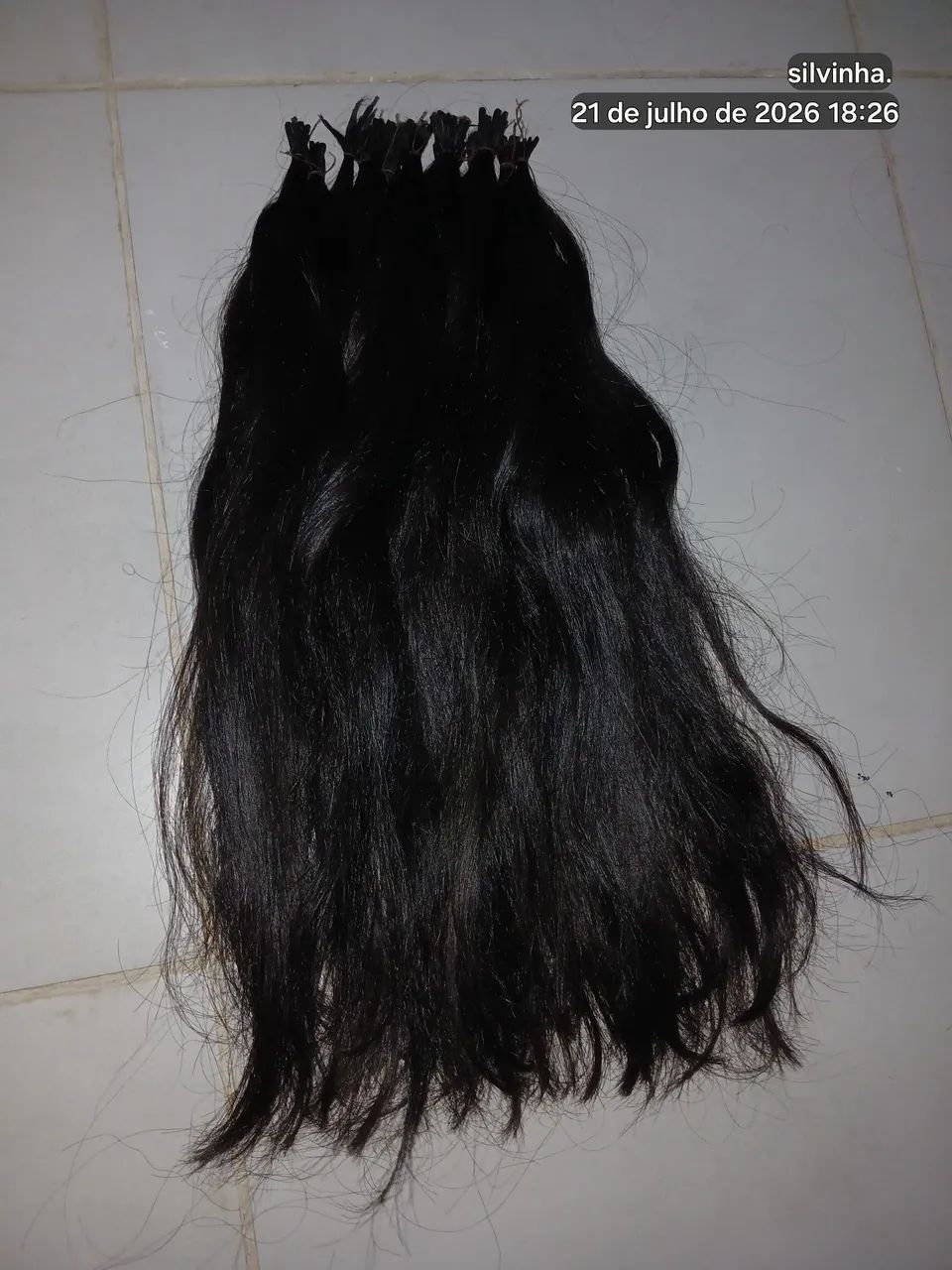 Cabelo 100% humano