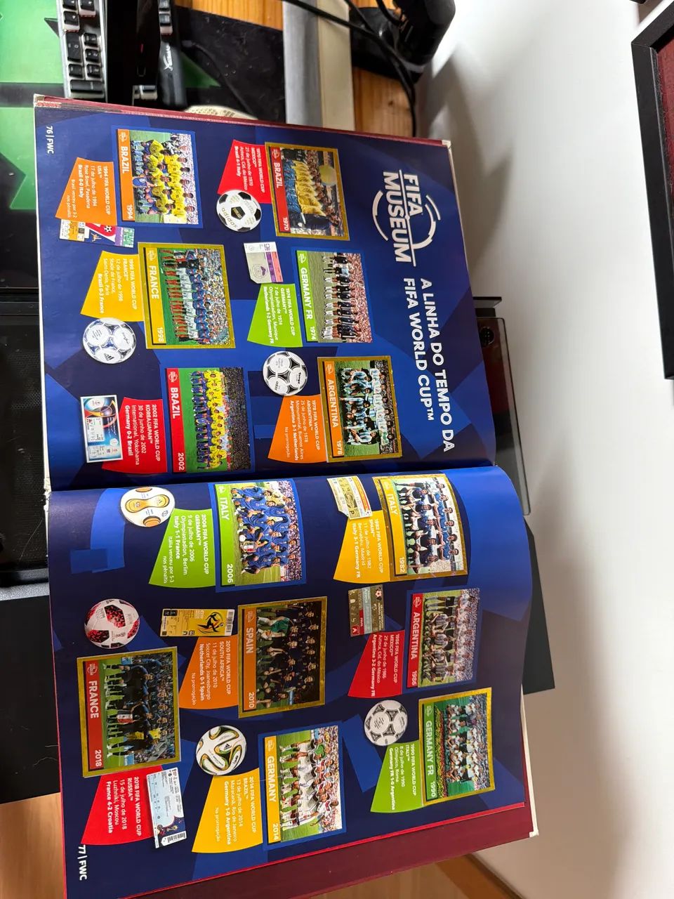 Vendo album da copa 2022 completo - Foto 5