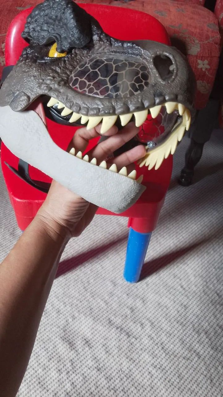 Máscara  Jurassic T-Rex  - Foto 2