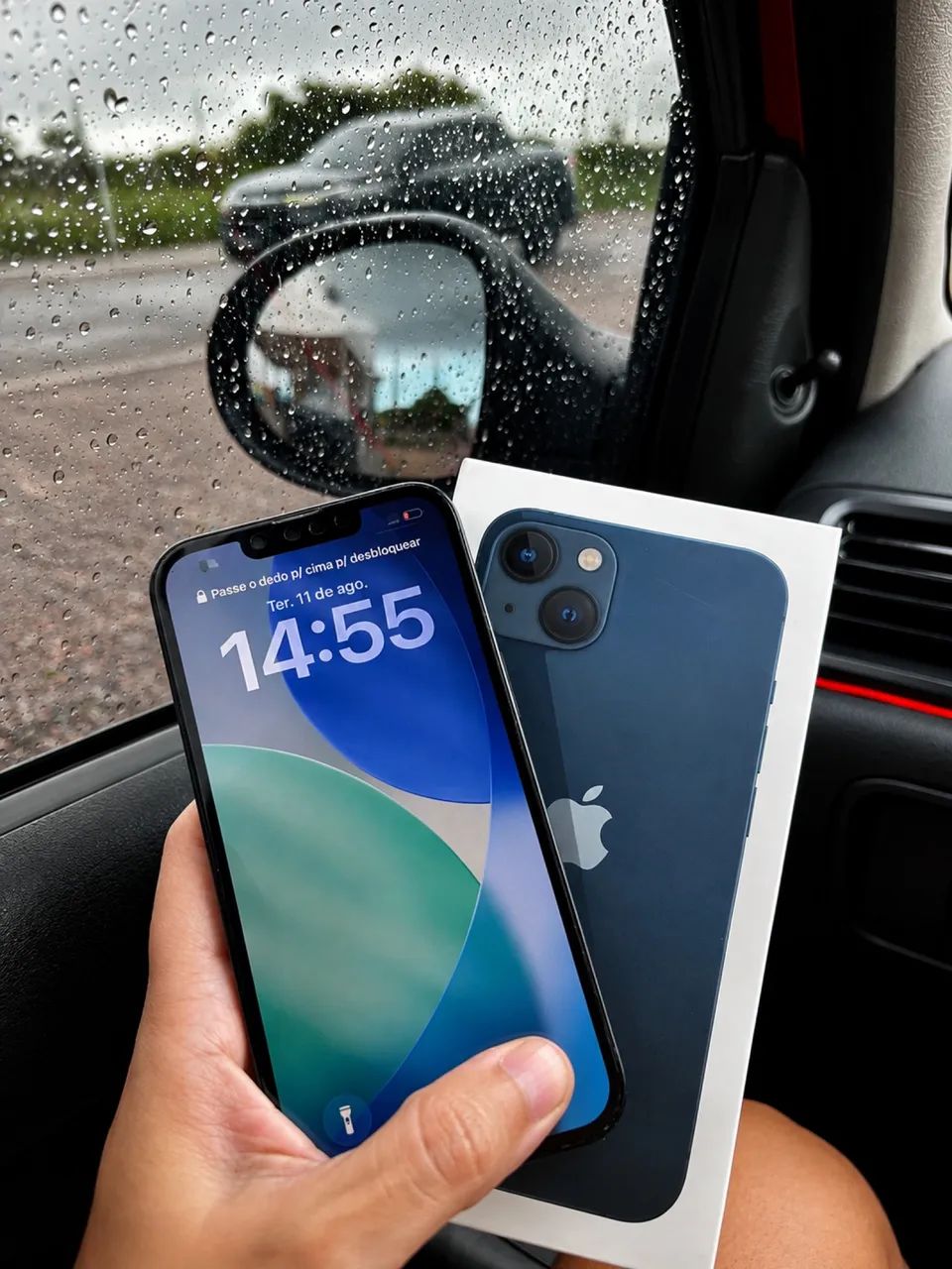 IPhone 13 256GB negociável no Pix - Foto 2