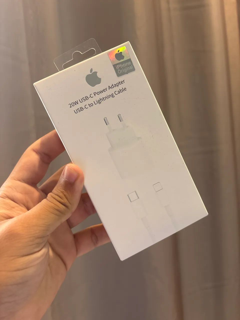 CARREGADOR IPHONE - FAÇO ENTREGA