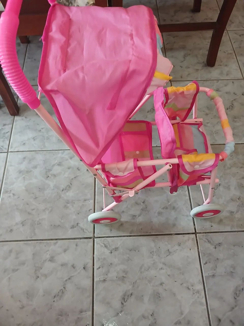 Carrinho de boneca duplo - Foto 3