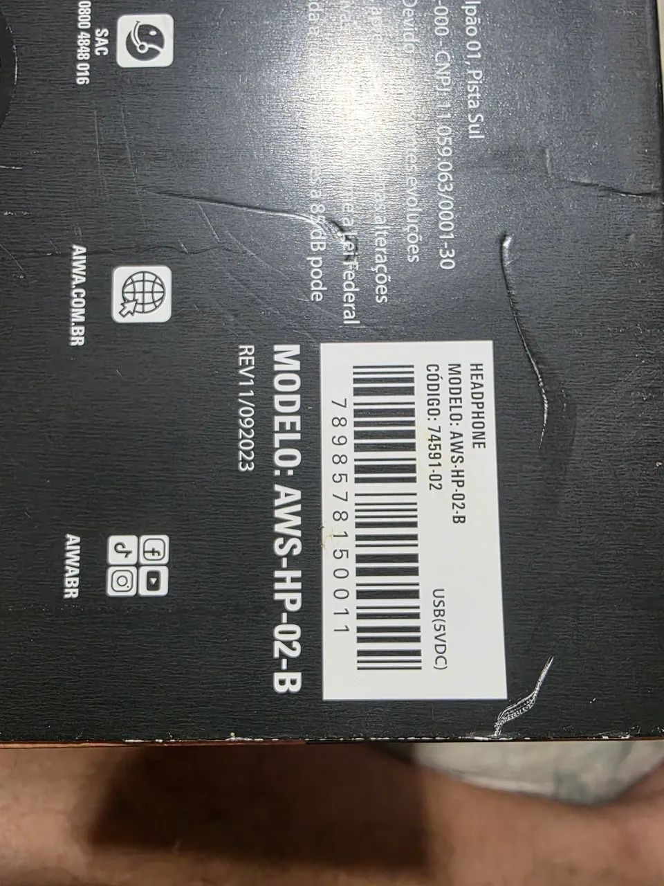 Fone AIWA Bluetooth  - Foto 2