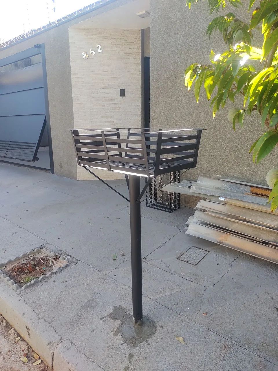 lixeiras ja instalada 