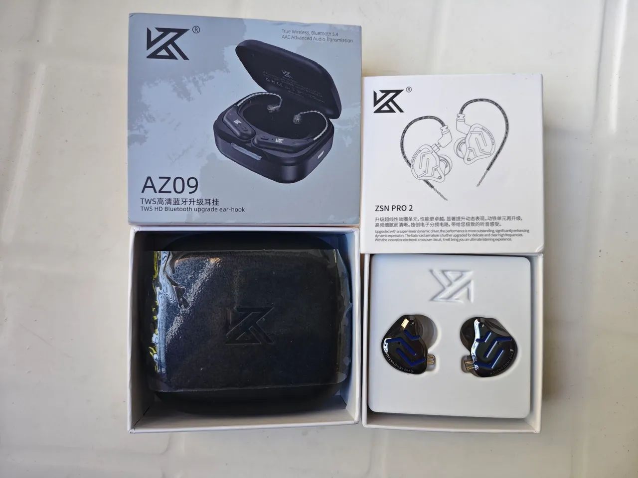 Fone KZ ZSN Pro 2(com microfone) + modulo de Bluetooth para fone KZ - Foto 3