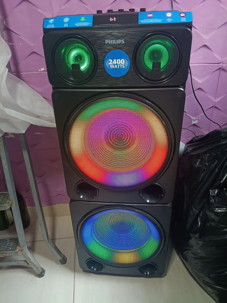 Caixa de som Philips 
