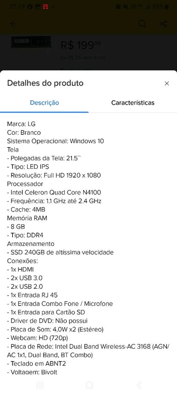 Computador LG usando  - Foto 2