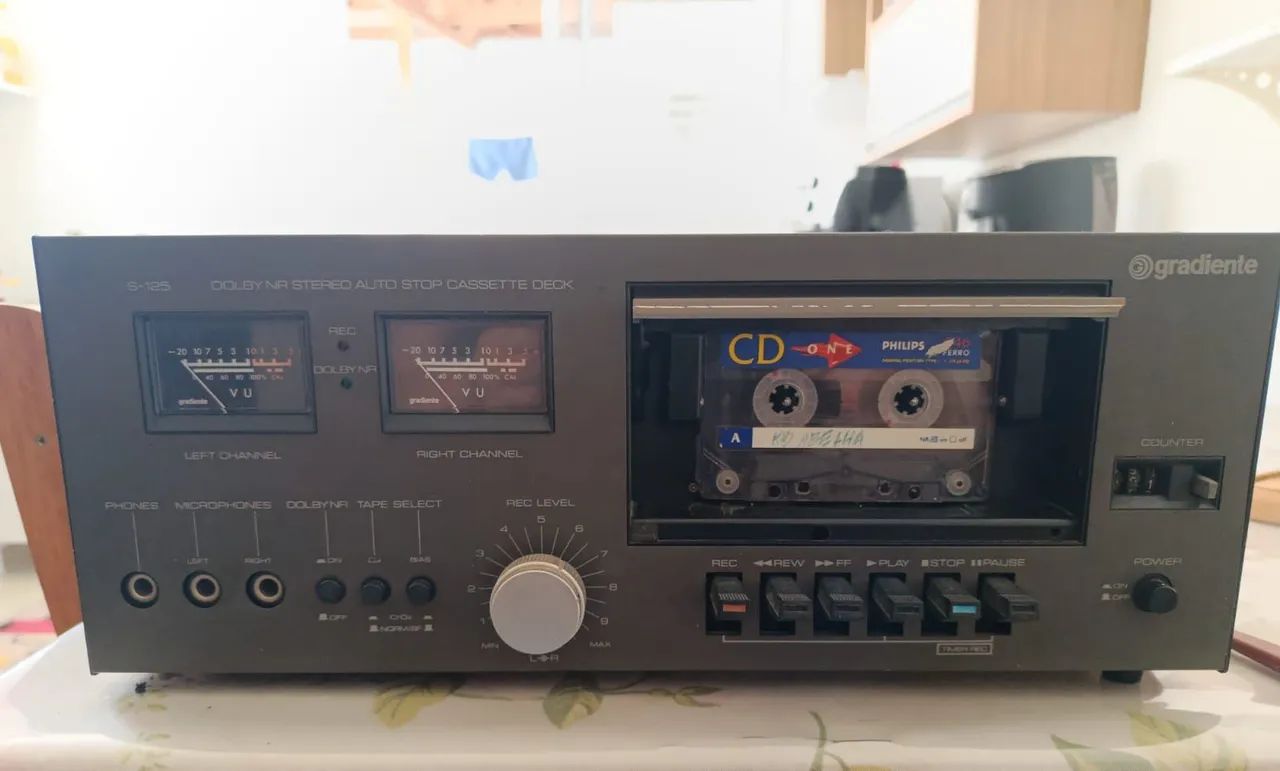 Vendo Tape Deck Gradiente S125