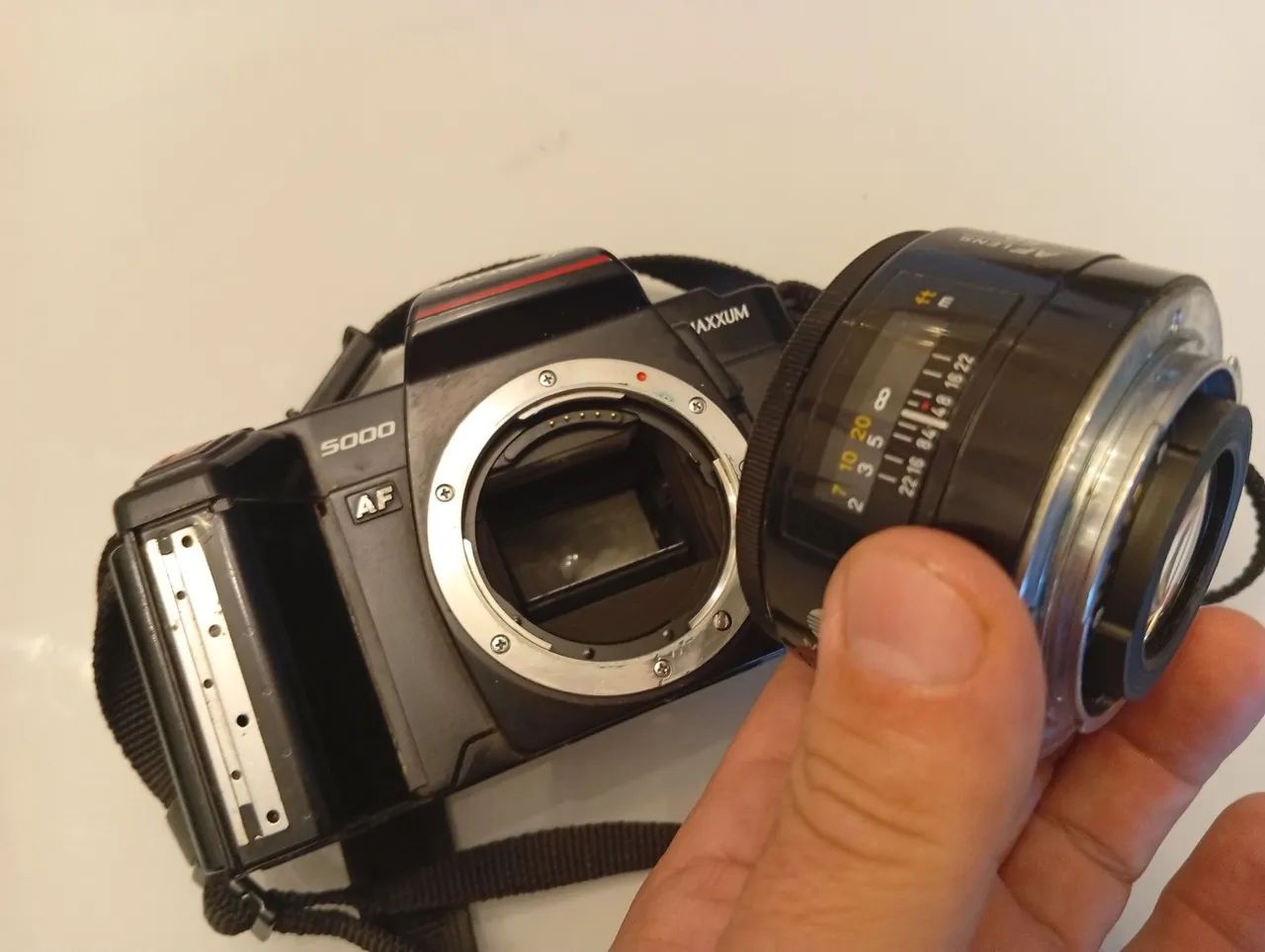 Minolta 5000 com lente  - Foto 4