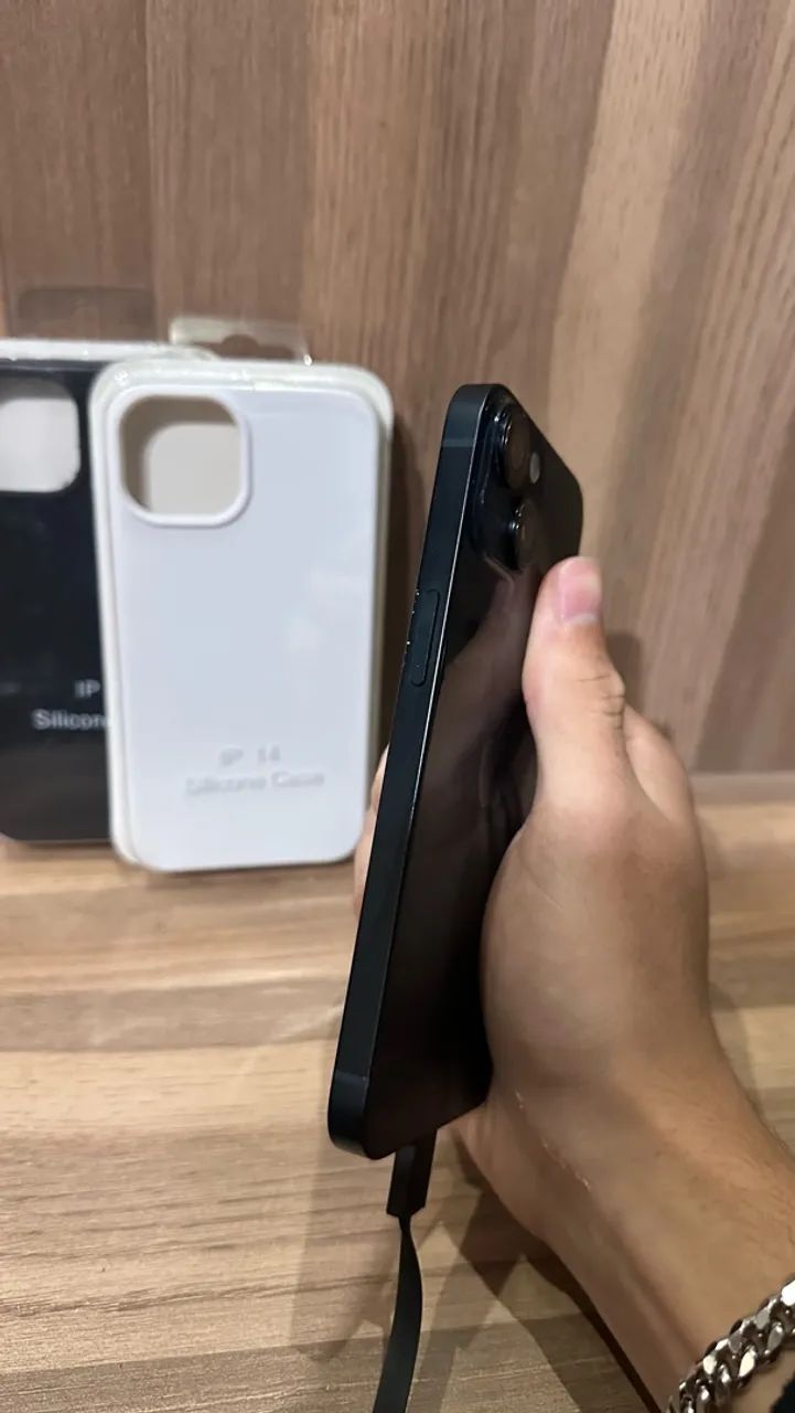 IPhone 14 128gb azul escuro - Foto 2