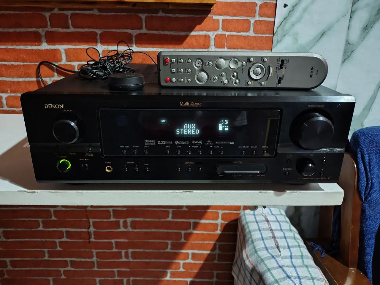 Receiver Denon 7.1 impecável zone 2