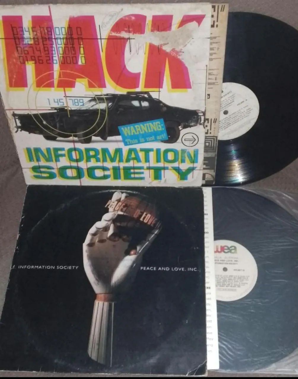 2 LPs Information Society 