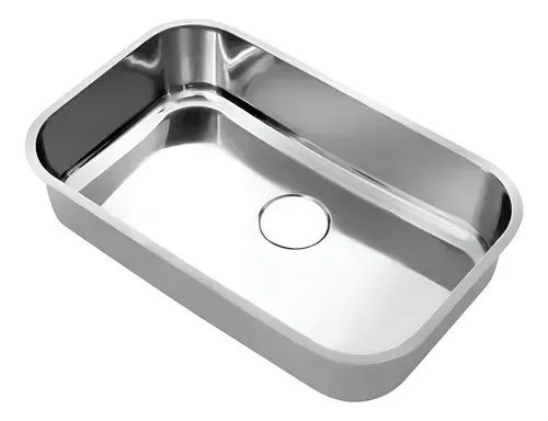 CUBA TRAMONTINA PRIME ALTO BRILHO Nº 2 56X34X17CM * ACO INOX VALV Ø 3 1/2  * - Foto 3