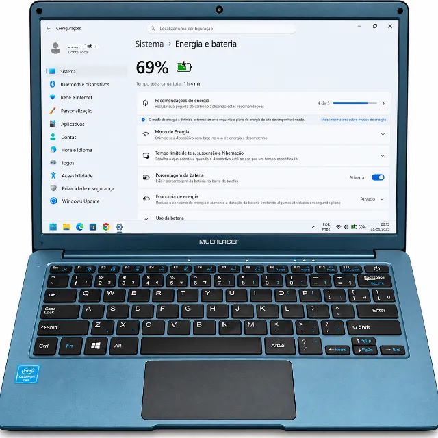 Notebook Multilaser Legacy 4GB Intel Celeron ML-CN01 / PC207 Windows 11 - Foto 2