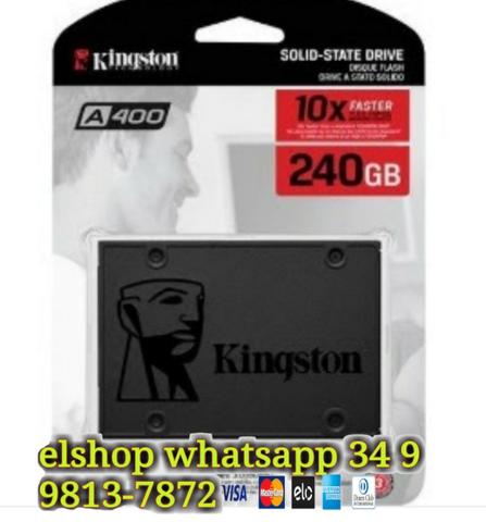 Hd SSD 240GB Kingston 2.5 novo lacrado