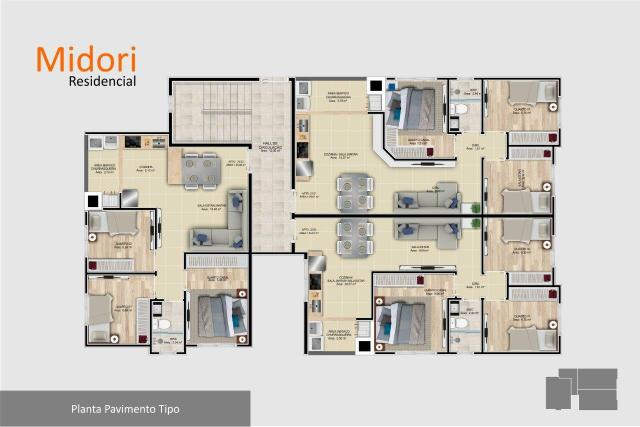 Apartamento 3 dormitórios em São José dos Pinhais - Foto 6