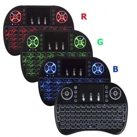 Mini Teclado Wireless Keyboard com Touchpad para SmartTv, Smartphone, Tv Box, Computador - Foto 2