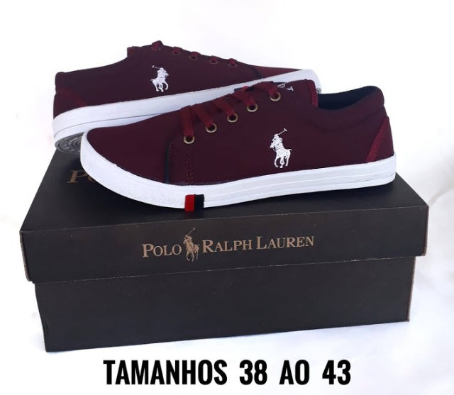 tenis polo bordo