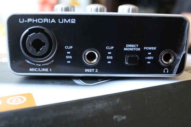 Interface de áudio u-phoria 