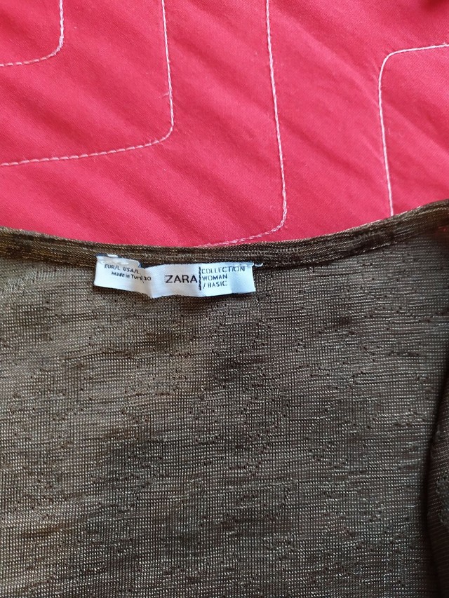 Blusa transpassada zara - Foto 4