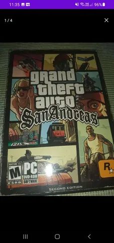 Grand Theft Auto: San Andreas 2nd Ed DVD for Windows PC by