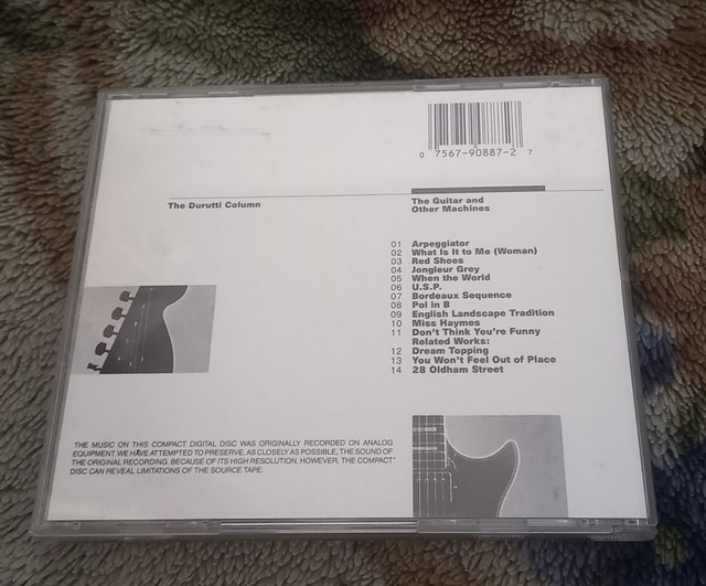 The Durutti Columm   the guitar and other machines (importado) - Foto 4