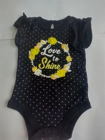 Body 3/6 meses kit com 3 - importados  - Foto 3