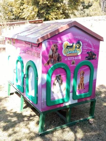 Vendo casinha de fibra para transporte/Pet 