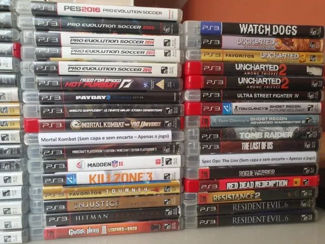 Jogos de PlayStation 3 Originais Usados Mídias Físicas Em estado