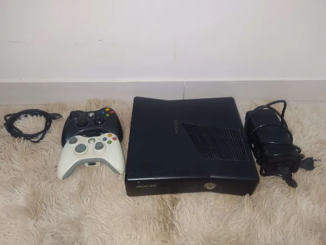 Xbox 360 500g Bloqueado 2 Jogos 1 Controle - Escorrega o Preço