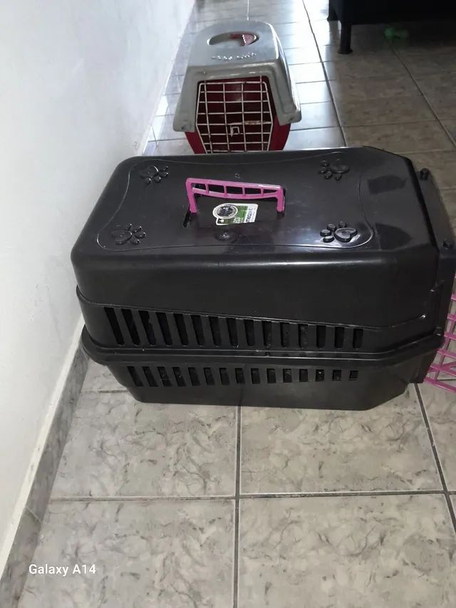 vendo caixa transportadora de animais nunca usei - Foto 4