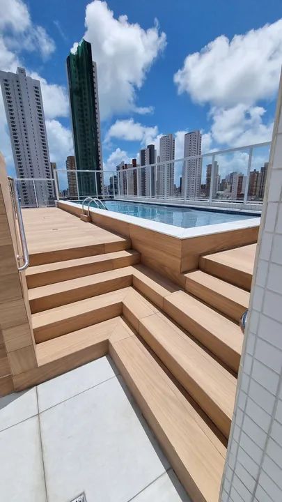 Alugo por Ano Apartamento 2 Quartos em Manaira - Foto 10