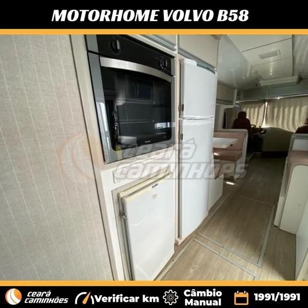 Volvo B58 Motorhome 1991 - Montagem 2020 - 8 Pessoas  - Foto 9