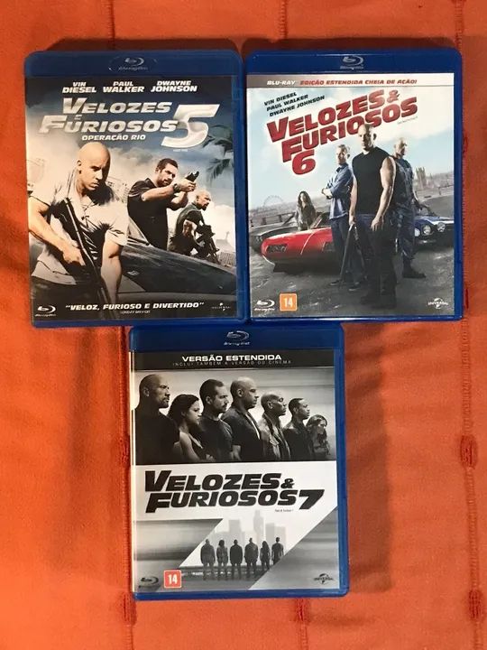 Coleção Bluray Velozes e Furiosos 1 ao 7  - Foto 2