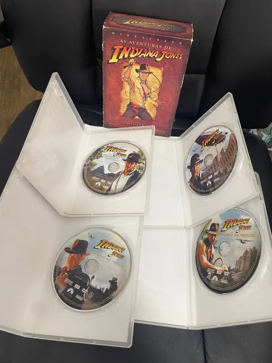 Box Indiana Jones - Trilogia Completa (DVD) - Foto 2